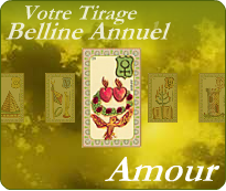 Tirage amour de l'Oracle Belline sur un an