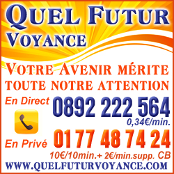 Quel Futur Voyance et son équipe de voyants et mediums gratuit vous souhaitent une bonne consultation de voyance gratuite en direct.