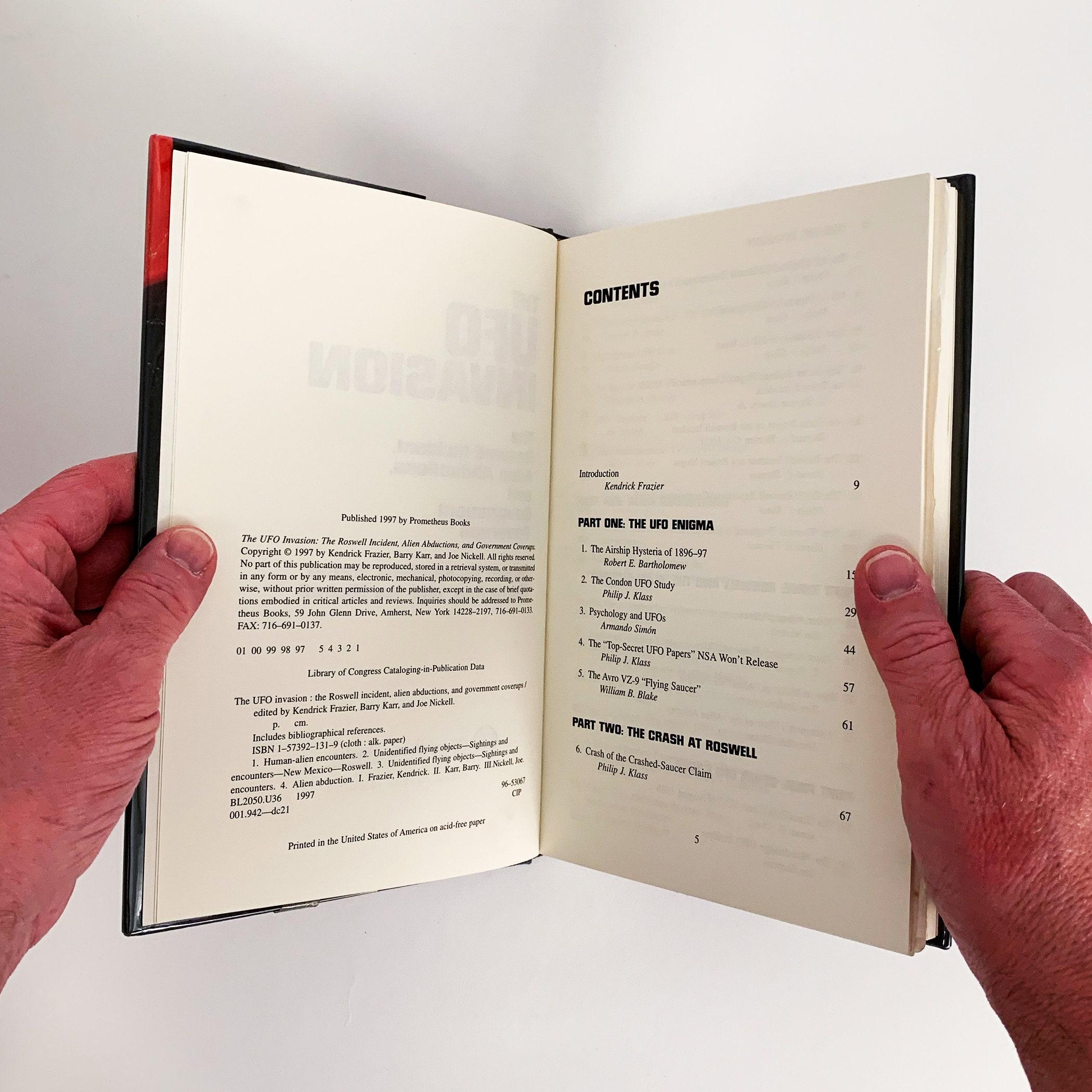 The UFO Invasion Vintage Hardcover Book - Etsy